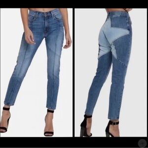 REVICE Venus high waisted skinny ankle denim jeans Sz 23 Re $100